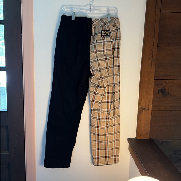 Midrise Airwalk x Forever 21 Colorblock Plaid Pants - Picture 2 of 6
